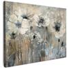 MuchoWow© Quadri Moderni Soggiorno Poster Da Parete Decorazioni Muro | 40x30 cm - Salotto Quadro Grande Foto Con Cornice Stampe Su Tela Camera Da Letto Fiori - Piante - Grigio - Astratto