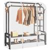 HEKOBAG Copertura per Stand Appendiabiti 180x150x50cm Con Cerniera - Trasparente e Antipolvere