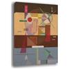 Printerland Quadro Moderno Soggiorno Verticale stile KANDINSKY Quadri moderni Astratti da Parete XXL grande Stampa su tela Canvas Decorazione Murale muro Arredo Camera da letto Cucina (14, 70x100 cm)
