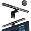 BlitzMax Lampada da Monitor con Telecomando+Touch Control, 42cm Lampada da Scrivania LED USB, Dimmerazione e Temperatura colore continue, Funzione memoria, Antiriflesso Schermo, Casa/Ufficio/Gioco