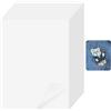 Zyren 20 Pezzi Toppa Termoadesiva per Tessuti, 20x30cm Toppe Adesive per Tessuti | Iron-on Adesivo Doppio-Lato Patch, Toppa da Stiro Bifacciale per Cucire Indumenti in Tessuto