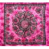 Seamar Copritutto Grande Tartarughe 80% Cotone 20% Poliestere 210x230cm Copridivano Telo Mare Maxi Arazzo Decorativo (Fucsia)