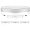 ledscom.de 4x GX53 Lampadina LED, bianco (4000 K), 4 W, 420lm, 96°, opaco