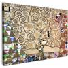 MuchoWow© Quadro Su Tela Grandi Dimensioni Quadri Moderni Soggiorno Stampa | 120x80 cm - Di Foto Decorazione Camera Letto Da Parete Con CorniceAlbero della vita - Gustav Klimt - Arte - Artista