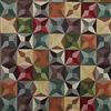 Kt KILOtela - Tessuto per Tappezzeria, Jacquard Gobelin, Rivestimento, Robusti, Durevoli, Sedia, Divano, Cuscini, Testata del Letto, 100 cm Lunghezza x 280 cm Altezza, Stelle, Multicolore - 1 Metro