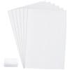 HMCEY 6 Pezzi Rete Canvas Borse Bianco 30 X 20 cm,Fogli Tela Di Plastica a Rete per Borse Uncinetto,Cross Stitch Plastic Mesh Canvas,Retes Sagomata per Borses Fai da Te,Retes per Ricamo a Filet