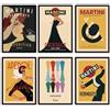 Milk And Coffee Lab MilkAndCoffeeLab® Set 6 Poster Fashion, Immagini Glamour, stampe artistiche, marchi di moda, decorazioni per pareti casa, soggiorno, camera. Senza cornice. (Drink Vintage, A4 cm 21x29,7)