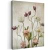 MuchoWow© Quadro Camera Da Letto Quadri Soggiorno Decorazione Parete Quadri | 50x70 cm - Moderni Su Tela Stampe Foto Con Cornice QuadrettiFiori - Primavera - Giardino - Natura morta - Fiori secchi