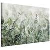 murando - Quadro Fogile Verde Tropicale 120x80 cm 1 Pezzo Stampa su Tela - Quadri Moderni Camera da Letto - Arte Moderno Grafica Decorazioni da Parete Pittura - Natura Botanico b-A-10252-b-a