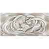 Lupia - Quadro moderno MONDIE' poster su legno con lamina argento cm 31x66 SACRA FAMIGLIA 1 MIX capezzale, soggiorno, camera da letto