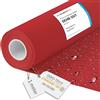 DreamRoots Tessuto Impermeabile al Metro Esterno, Rosso, 1 m | Stoffa impermeabile per esterno, tessuto idrorepellente, 160 cm, 220 g/m² 600D, cuscini, tende, tela cerata