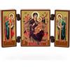 NKlaus - Madre di Dio Tutti i Re - trittico di icone cristiane - Vsecarica - altare in legno 36162