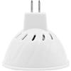 Generic RZL Lighting, Confezione da 12, Lampadina a LED E27/E14/GU10/MR16 AC220V SMD2835 48/60/80LED Faretto a LED Illuminazione Decorativa for la casa(Cold White 48LEDs,MR16)