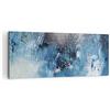 ARTTOR Quadri Moderni su Tela 120x50 cm Stampe da Parete Astratto Arte - 4155 | Astrazione Blu Nero Quadro Decorativo Grande 1 pezzo Soggiorno Camera da Letto Arte da Parete Decorazione da Parete ARTTOR