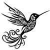 Pduoduo Decorazione da parete in metallo a forma di colibrì,ornamento da giardino a forma di uccellino,scultura da appendere per soggiorno,balcone,recinzione,cortile veranda,patio