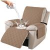 Ystyle Copripoltrona Relax Reclinabile Grande 1 Posto, Caffè Chiaro | Copridivano Relax Elettrica Salvadivano con Braccioli, Copripoltrone con Fascia Elastica, Antigraffio Antiscivolo e Lavabile