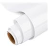 IModeur Vinile permanente per Cricut, rotolo di vinile permanente bianco 30,5 cm x 153 cm per Cricut, Silhouette e Cameo, vinile per tazze, finestre, decorazioni per la casa e altri progetti fai da te