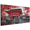murando - Quadri Moderni per Camera da Letto, Japan Giappone, 100x40 cm | Chiodi Inclusi, 5 Pezzi, Quadro Moderno, Murale Arte, Stampe da Parete, Resistenti Allo Sbiadimento, Produzione Europea