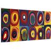 murando - Quadro Moderno per Soggiorno, Astratto, 150x50 cm | Chiodi Inclusi, 1 Pezzo, Pannelli Decorativi per Pareti, Decorazione da Parete, Resistenti Allo Sbiadimento
