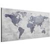 murando - Quadro Moderno Grande Dimensioni Soggiorno, Mappamondo 200x100cm | Facile da Montare, 1 Pezzo, Quadri Moderni, Grandi Dimensioni, Tela Strutturata, Decorazione da Muro, Produzione Europea
