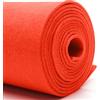 Penbinmall Tessuto in feltro fai da te 40cm x 250cm - Spessore 3mm Feltro per bricolage in colori singoli - Tessuto in feltro a metraggio per tappetino in feltro, feltro per borse, tappetino in feltro