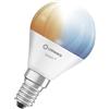 LEDVANCE Lampada LED intelligente con tecnologia WiFi, attacco E14, dimmerabile, colore della luce variabile (2700-6500K), sostituzione per 40W, SMART+ WiFi Mini Bulb Tunable White, confezione da 1