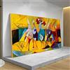GEMMII rackbone Quadri Su Tela Grandi Dimensioni Astratta moderna Immagine di arte della parete Poster e stampe Picasso Famoso dipinto per soggiorno Decorazioni per ufficio 60x120cm Senza cornice
