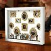 Generico Museum Of Us Cornice Regalo Personalizzata Per Coppie, Scatola Con Silhouette Per Mini Museo Fai Da Te, Decorazione Fai Da Te In Memoria In Miniatura - Cornice Per Esposizione Mini Museo