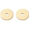 BENECREAT 500 PZ Perline Distanziatrici in Ottone Placcato Oro 18K Perline Distanziatrici in Metallo per Creazione di Gioielli e Lavori Artigianali, 6x0.5 mm (Foro: 1 mm)