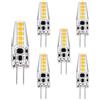 BBPM Dimmerabile Lampadina LED G4, G4 LED 5 W Lampadina Equivalente 50W Lampada Alogena, Nessun Sfarfallio, Lampadine G4 LED Bianco Caldo 3000K, 500LM, 12V AC/DC, 5 Pezzi,Day Light 4000k,5W