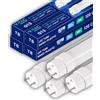 V-TAC 4x Tubi LED 120 CM - attacco G13-18W - [CHIP CREE - ALTE PERFORMANCE] - 1850 Lumen - Tubi LED per Soffitto, Parete, Garage - Tubo LED forma T8 - Sostituzione Neon - Luce Fredda 6400K