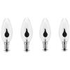 HAODEE Lampada Effetto Fiamma A LED Effetto Tremolante Luce di Fuoco Risparmio Energetico creatività Punta Bubble Pull Lampadina A Coda di Fiamma 1,4pack