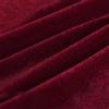 Wambere Velluto Tessuto al Metro, 200 cm x 160 cm, Tessuto per Abbigliamento e Fai da Te, Decorazione Palcoscenico e Vacanze, Rosso