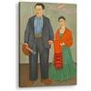 Artenor Quadro Kahlo Frida Frieda e Diego Rivera, 23 x 30 cm - Made in Italy, Quadri Moderni Soggiorno, Camera da Letto, Cucina, Poster da Parete, Decorazioni Casa