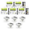 Maxled, Light is Led! Faretto LED AR111 GU10 Dimmabile 12W Equivalente 75W Alogena 4000K Bianco Neutro 900 Lumens AC230V Spot LED AR111 45° Ø111mm x 73mm