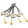 Joyzan Fan Catenella Interruttore, della Luce del Ventilatore da Soffitto a Catena Elettrico On off Filo di Controllo Lampade Parete dell'Armadio Terminale Ricambio per Luci Ventilatori Bagno 4 Pezzi