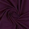 Mondo Tessuti - Tessuto in Lycra Opaca Elasticizzato per la Realizzazione di Vestiti - Morbido al Tatto - Altissima Qualità - Quantità 1 = 1 Metro Lineare Altezza Fissa 150cm (Viola Melanzana)