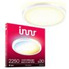 innr Plafoniera Smart LED 30 cm, per Hue* e hub Zigbee, Bianca | LED, Luce Bianca Calda e Fredda, Lampada da Soffitto, 2250 lumen, Dimmerabile