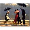 ZHONGYUTONG The Singing Butler di Jack Vettriano Stampa su tela Dipinto Jack Vettriano Immagine artistica da parete Poster per soggiorno Camera da letto Decorazione domestica (Non Incorniciato, 30x45cm)
