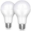 Famitree Lampadina LED E27 20W (Equivalente 150W), Luce Bianca Naturale 4000K, 2452lm, Super Luminoso, Famitree Lampada Lighting, Lampadine a Risparmio Energetico, Non Dimmerabile(2 Pezzi)