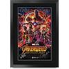 HWC Trading Avengers Infinity War A3 Incorniciato Firmato Regalo Visualizzazione Delle Foto Print Immagine Autografo Stampato Per Robert Downey Jr Gli Appassionati Di Cinema