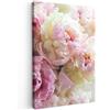 MuchoWow© Stampa Su Tela Decorazioni Pareti Canvas Grandi Dimensioni Quadri | 60x90 cm - Con Cornice Moderni Quadro Soggiorno Foto Astratti CameraVintage - Fiori - Rose - Natura
