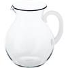 GUZZINI - Caraffa Balloon Dolcevita, Bio-Based Plastic, Trasparente, 16,5x20xh20
