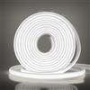 Wisada Strisce LED COB, Striscia al neon 288 LED/M, Striscia COB al flessibile 220V, Luce al neon a corda tagliabile per la decorazione di interni (Bianco (6000-6500K), 2M)