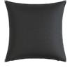 SYLC Fodere Per Cuscini Da Esterno Con Cerniera, Copricuscini Esterno Impermeabili, Copri Divano Sedile Giardino Pallet Caravan Camper (Dark grey,Pillowcase 45×45cm)