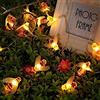 KINGCOO Ape Catene Luminose,KINGCOO 5M 40LED Bumble Bee A batteria Fata Luce Della Stringa per Festa Compleanno Casa Giardino Estivo Matrimonio Natale Luci Decorative a Corda (Bianco Caldo)