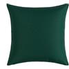 SYLC Fodere Per Cuscini Da Esterno Con Cerniera, Copricuscini Esterno Impermeabili, Copri Divano Sedile Giardino Pallet Caravan Camper (Dark green,Pillowcase 45×45cm)
