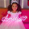 JEMESI Insegna Neon LED Personalizzata con Nome, Personalizzabile Scritta Luminosa LED con Dimmer e USB, Luce Neon Personalizzata per Parete Camera Bar Negozio, Decorazione per Matrimonio, Compleanno, Eventi