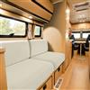 SYLC Carovana Copricuscino Per Divano, Jacquard Copricuscino Divano Per Roulotte Con 2 Cinghie, Fodere Per Cuscini Per RV Auto Panchina (Ivory,W 90-120 cm, D 90-120 cm)