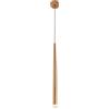 KBkiloyn Lampada A Sospensione A Forma Di Cono Cilindrica Oro 3W LED Sospensione A Soffitto Lampada A Sospensione A Tubo Lungo Lampada A Cilindro In Alluminio Lanterna Da Incasso Antiruggine Droplight